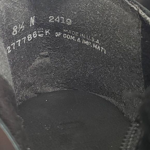 Munro Women Open Toe Ankle Boots Luisa Black 8.5 - Picture 4 of 10